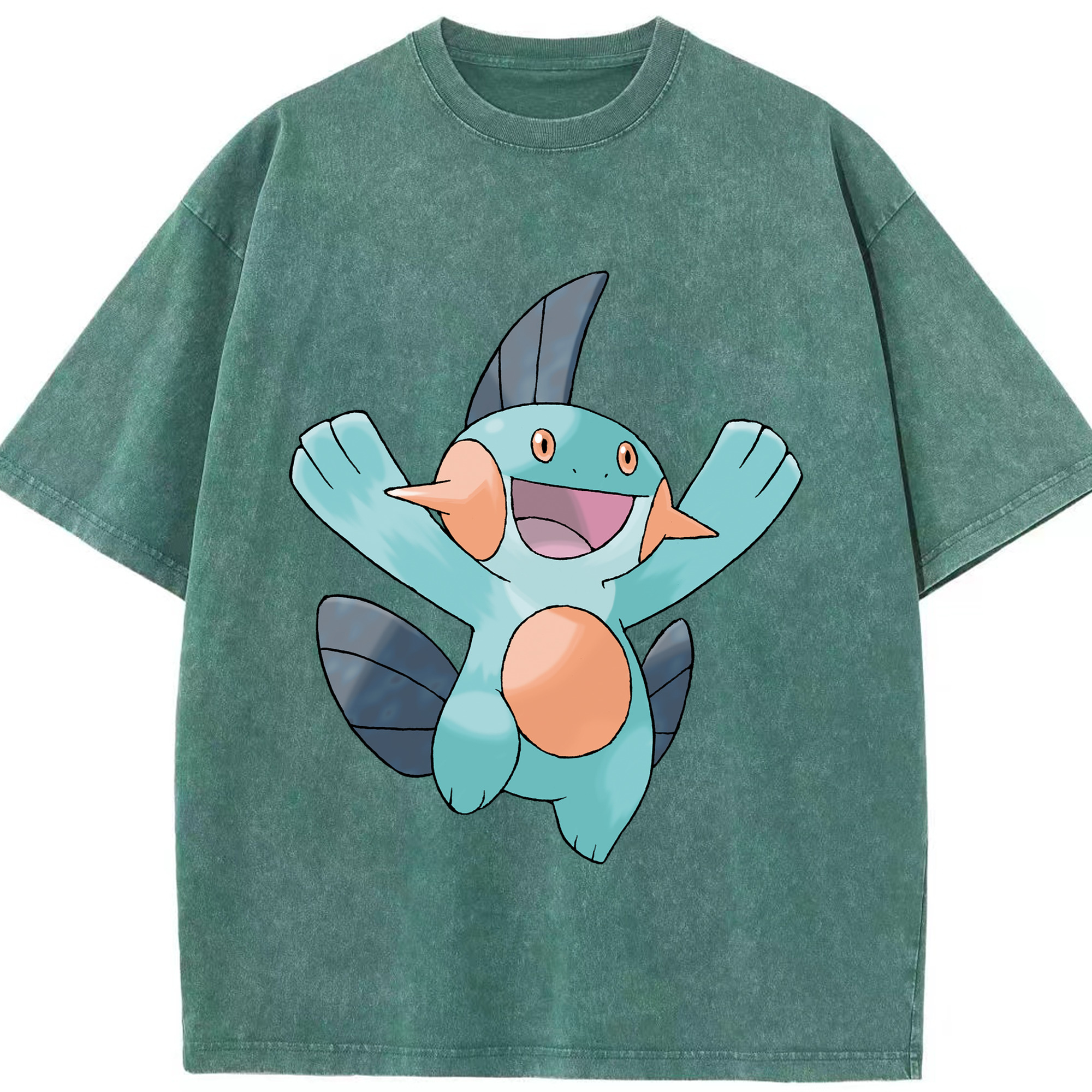 （画像用） ポケットモンスター Pokémon 綿100% ヴィンテージ風 半袖Tシャツ（フロントプリント）